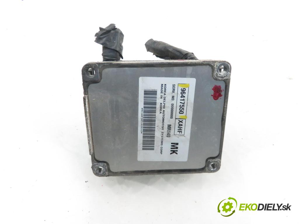 CHEVROLET AVEO / KALOS sedan (T200) SEDAN 2005 1399,00 Sterowniki silnika 1399,00 Riadiaca jednotka Motor 96417550