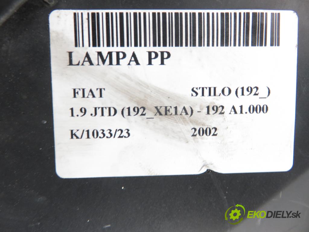 FIAT STILO (192_) HB 2002 1910,00 Lampy przednie 1910,00 Svetlo PP 467807920