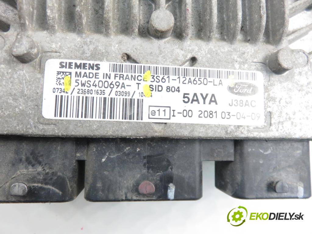 MAZDA 2 (DY) HB 2003 1399,00 Sterowniki silnika 1399,00 Riadiaca jednotka Motor 3S6112A650LA ; 5WS40069AT