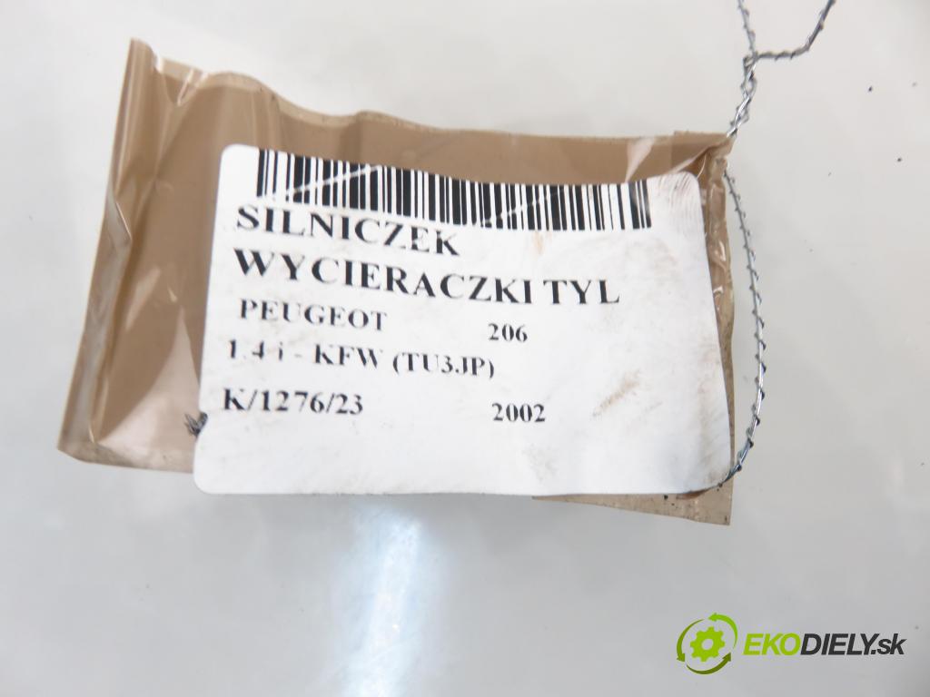 PEUGEOT 206 liftback (2A/C) HB 2002 1360,00 Silniki wycieraczek 1360,00 Motorček stierače ZADNÉ: 53017809