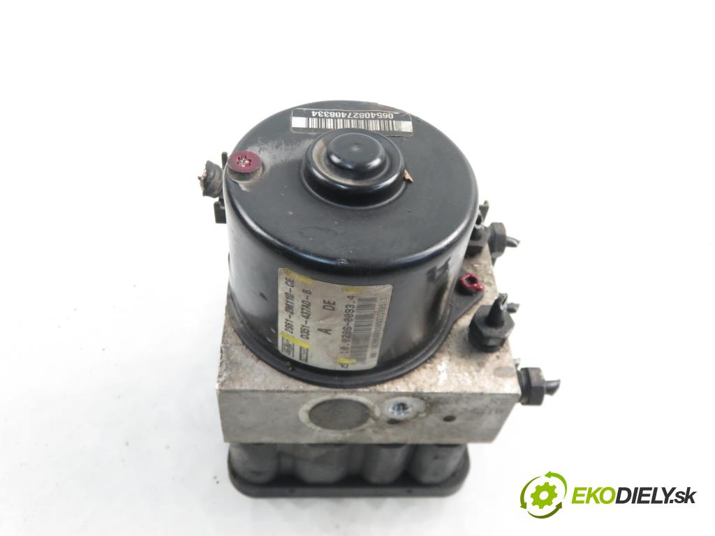 MAZDA 2 (DY) HB 2003 1399,00 Sterowniki ABS 1399,00 Pumpa ABS D351437A0B ; 2S612M110CE ; 10020600934 (Pumpy ABS)