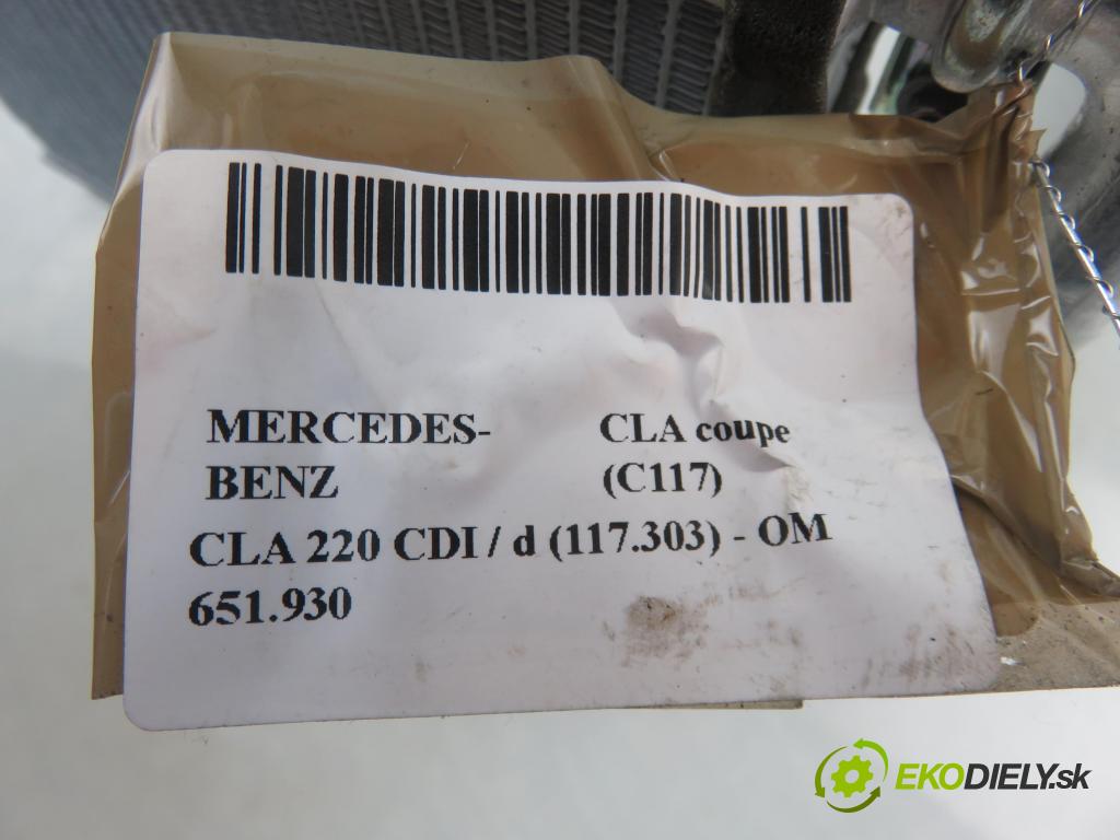 MERCEDES-BENZ CLA coupe (C117) COUPE 2013 130,00 CLA 220 CDI / d (117.303) 177 - OM 651.930 2143,00 Výhrevné teleso, radiátor kúrenia klimatizácie
