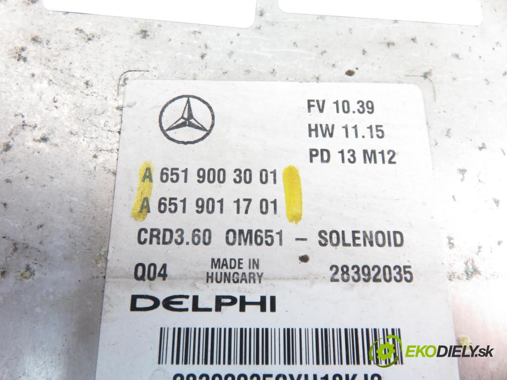 MERCEDES-BENZ CLA coupe (C117) COUPE 2013 2143,00 Sterowniki silnika 2143,00 řídící jednotka motora 6519003001 ; 6519011701
