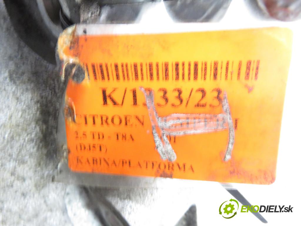 CITROEN JUMPER Platforma / podwozie (230) KABINA/PLATFORMA 2001 76,00 2.5 TD - T8A (DJ5T) 2446,00 Prevodovka MANUALNA BVU251