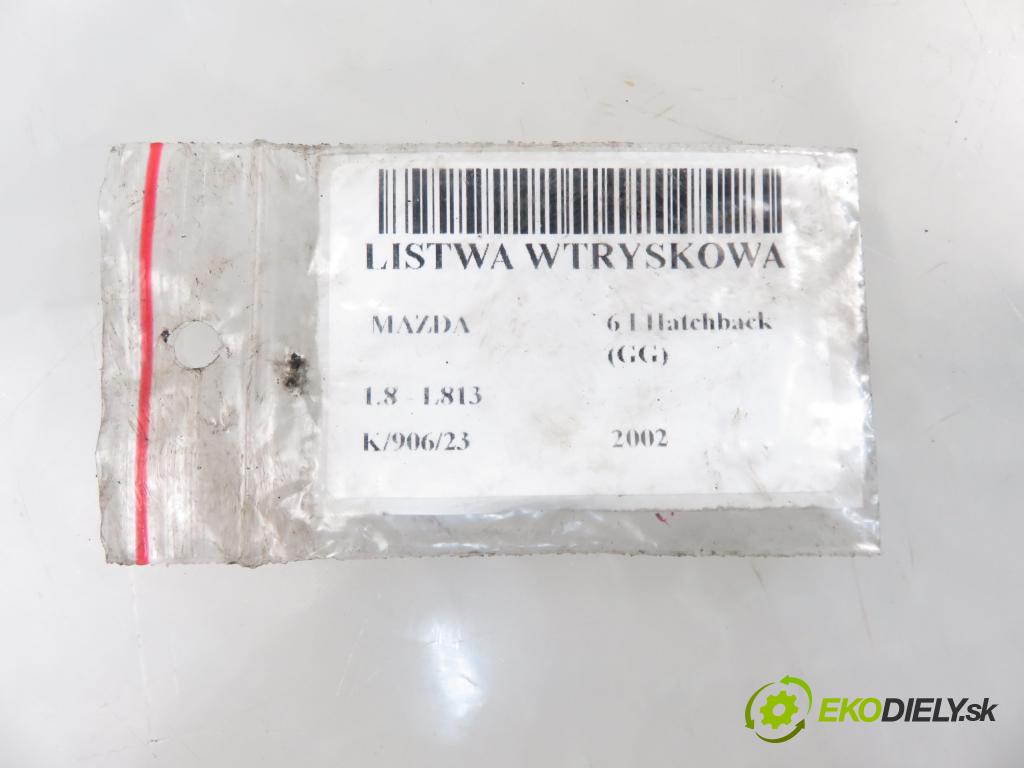 MAZDA 6 Hatchback (GG) LIFTBACK 2002 1798,00 Listwy wtryskowe 1798,00 Lišta vstrekovacia 1S7G9D280DA (Vstrekovacie lišty)
