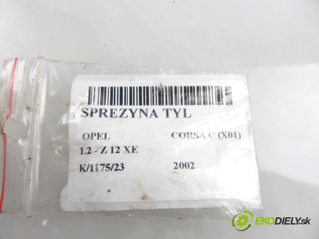 OPEL CORSA C (X01) HB 2002 1199,00 Sprężyny zawieszenia 1199,00 Pružina ZADNÉ:
