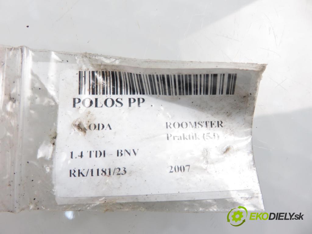 SKODA ROOMSTER Praktik (5J) FURGON 2007 1422,00 Półosie 1422,00 Poloos PP