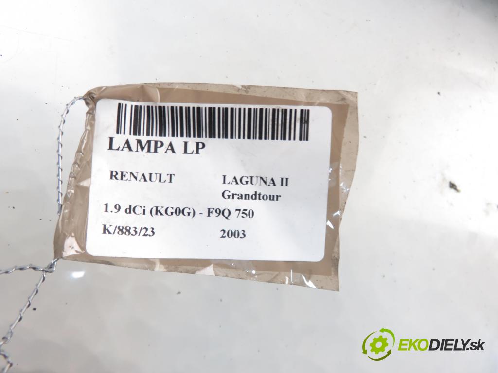 RENAULT LAGUNA II Grandtour (KG0/1_) KOMBI 2003 1870,00 Lampy przednie 1870,00 Svetlo LP 8200163323