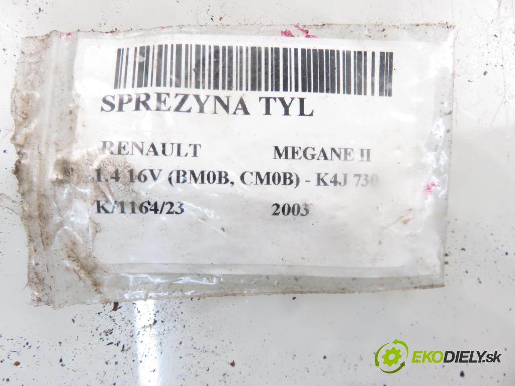 RENAULT MEGANE II (BM0/1_, CM0/1_) HB 2003 1390,00 Sprężyny zawieszenia 1390,00 Pružina ZADNÉ: