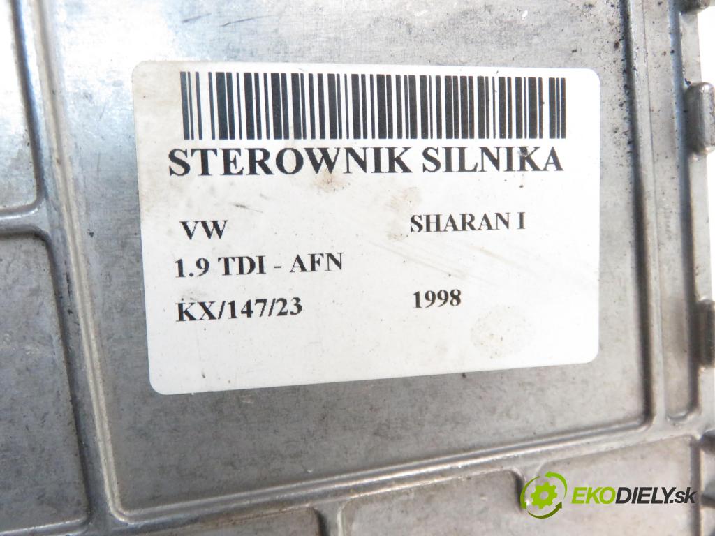 VW SHARAN (7M8, 7M9, 7M6) MINIVAN 1998 1896,00 Sterowniki silnika 1896,00 řídící jednotka motora 028906021GT ; 0281001735
