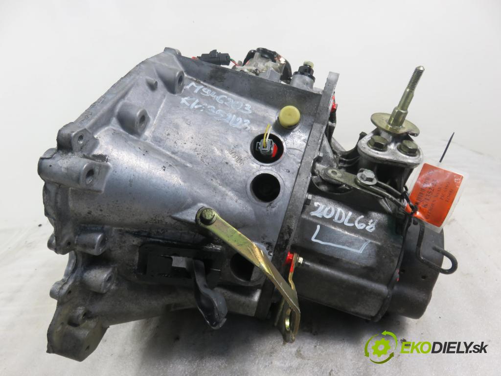 CITROEN XSARA PICASSO (N68) MINIVAN 2001 85,00 1.8 16V - 6FZ (EW7J4) 1749,00 Prevodovka MANUALNA 20DL68