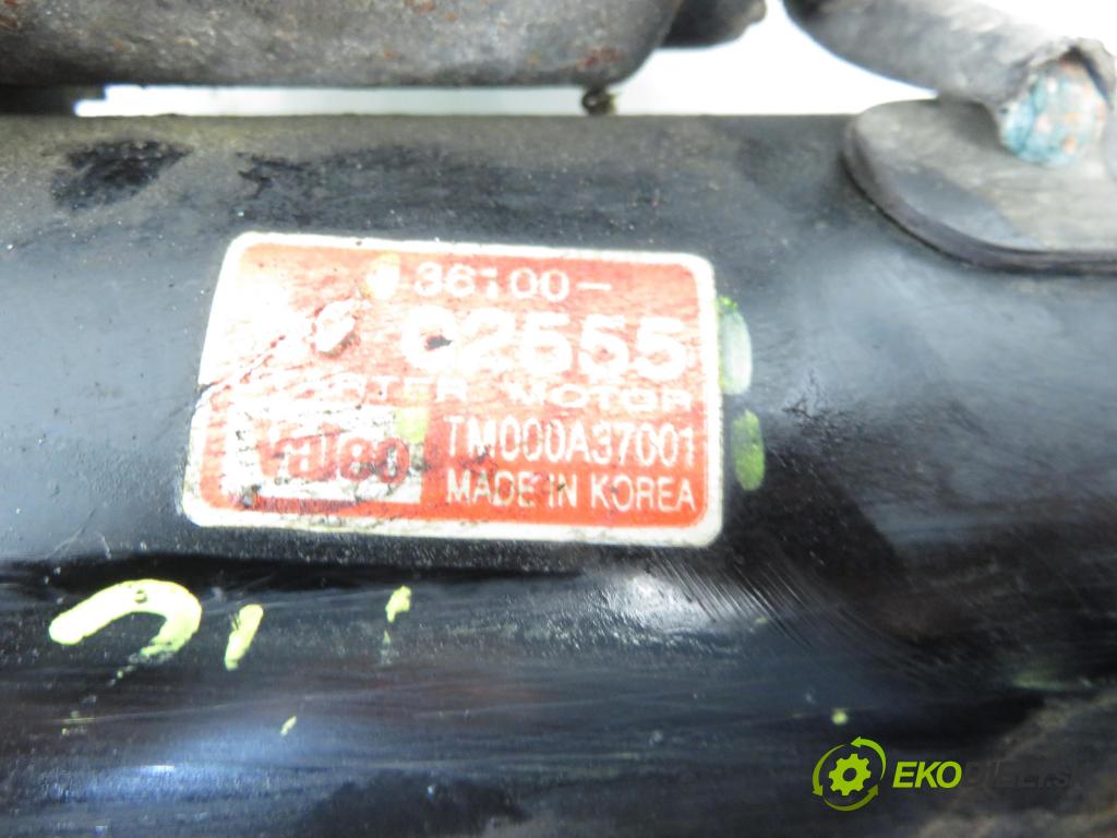 HYUNDAI GETZ (TB) HB 2008 1086,00 Rozruszniki kompletne 1086,00 Štartér 3610002555 ; TM000A37001 (Štartéry)
