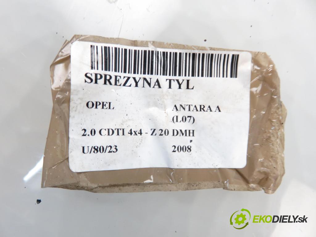 OPEL ANTARA A (L07) SUV 2008 110,00 2.0 CDTI 4x4 - Z 20 DMH 1991,00 Pružina ZADNÉ: