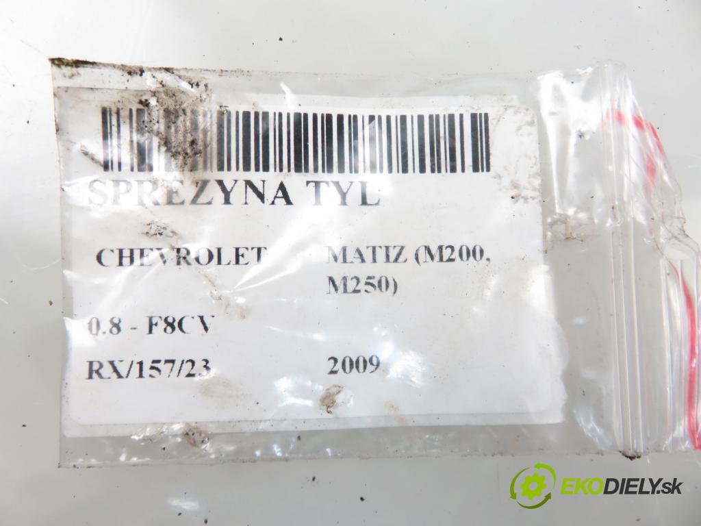 CHEVROLET MATIZ (M200, M250) HB 2009 38,00 0.8 - F8CV 796,00 Pružina zadné