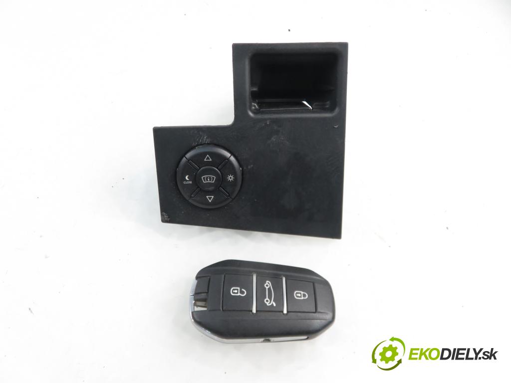 PEUGEOT 508 I (8D_) SEDAN 2011 120,00 2.0 HDi - RHH (DW10CTED4) 1997,00 spinačka 9665602980 ; 96661115XT (Spínacie skrinky a kľúče)