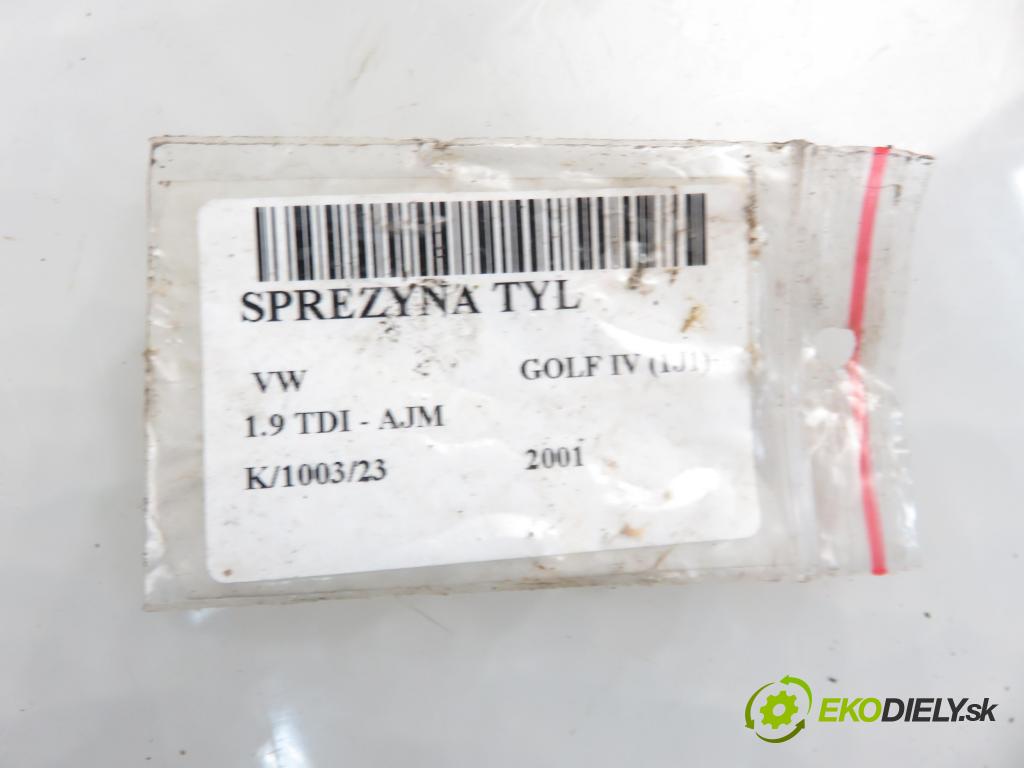 VW GOLF IV (1J1) HB 2001 85,00 1.9 TDI - AJM 1896,00 Pružina zadné