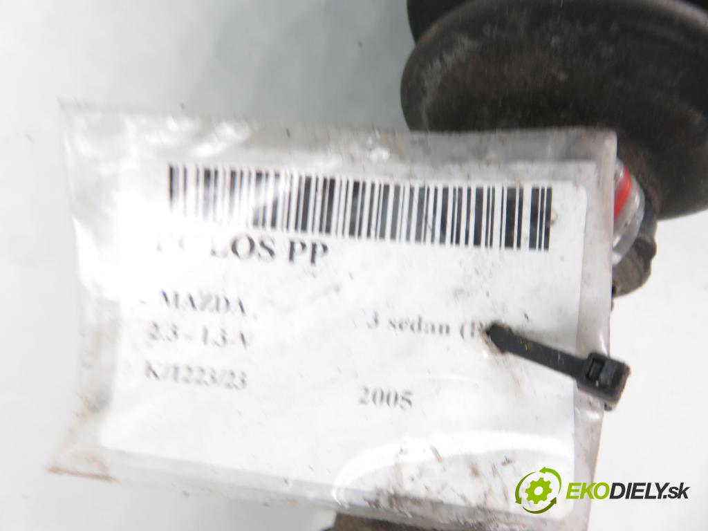MAZDA 3 sedan (BK) SEDAN 2005 118,00 2.3 - L3-V 2261,00 Poloos PP