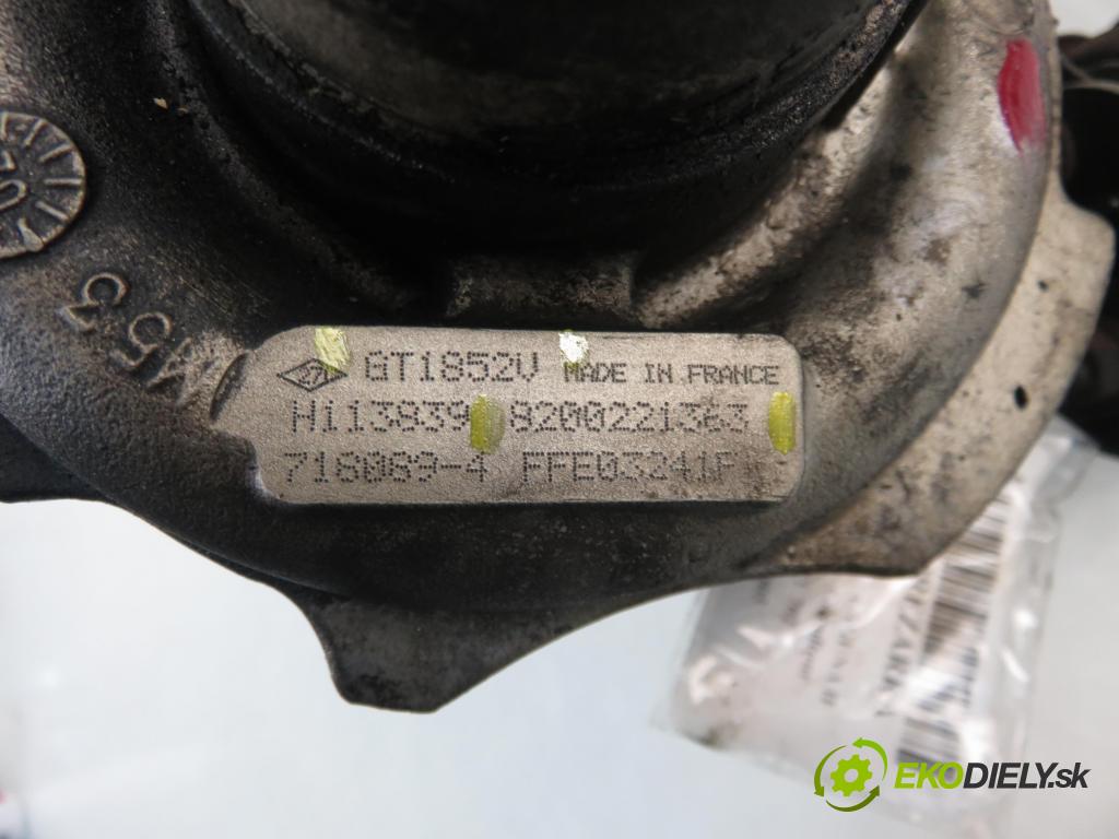 RENAULT LAGUNA II Grandtour (KG0/1_) KOMBI 2005 0,00 2.2 dCi - G9T 706 2188,00 Turbodúchadlo 8200221363 ; GT1852V (Turbodúchadlá (kompletné))