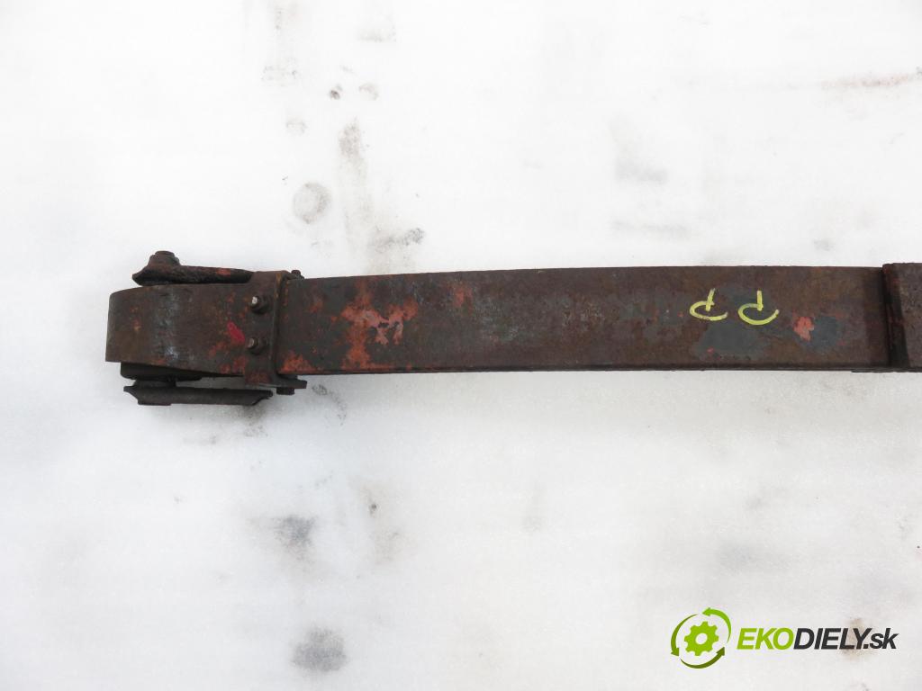 NISSAN TRADE Platforma / podwozie KABINA/PLATFORMA 1996 63,00 3.0 D 86 - BD30II 2953,00 Listové pero predný