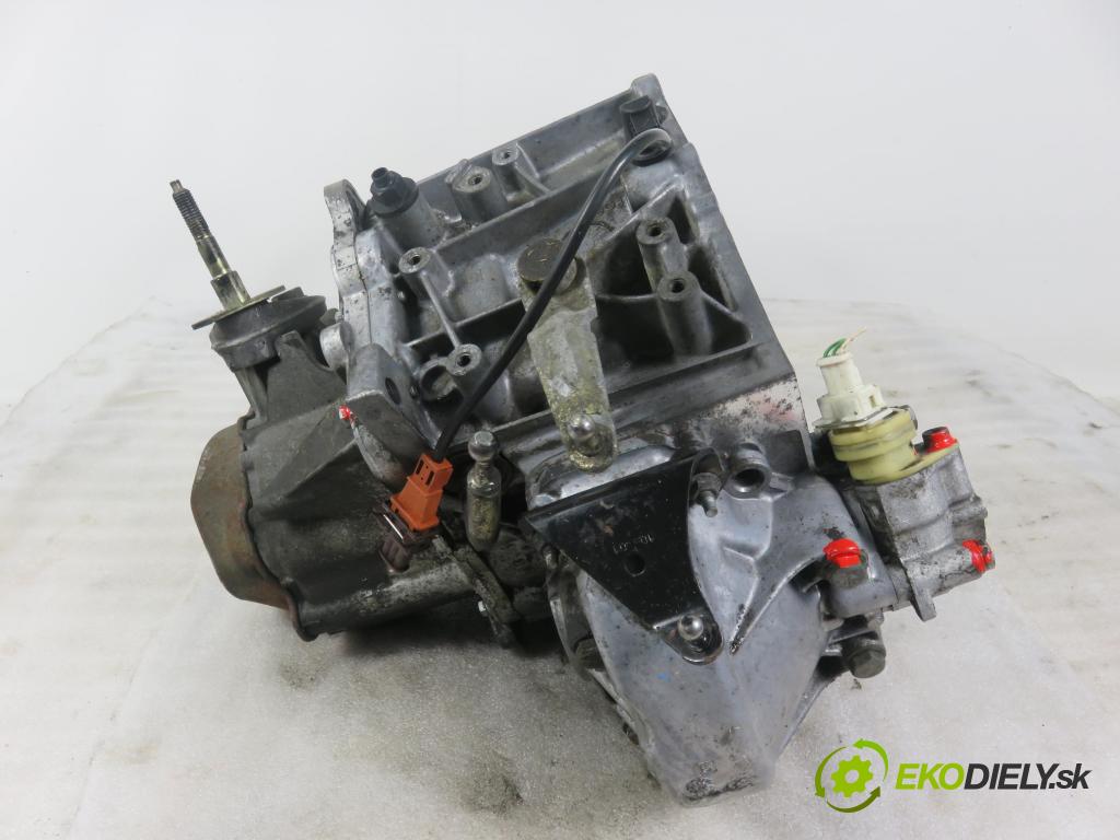 PEUGEOT 206 liftback (2A/C) HB 2001 51,00 1.9 D - WJY (DW8B) 1868,00 Prevodovka MANUALNA 20DL72