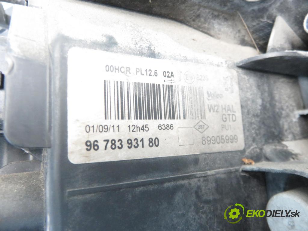 PEUGEOT 508 I (8D_) SEDAN 2011 120,00 2.0 HDi - RHH (DW10CTED4) 1997,00 Svetlo LP 9678393180