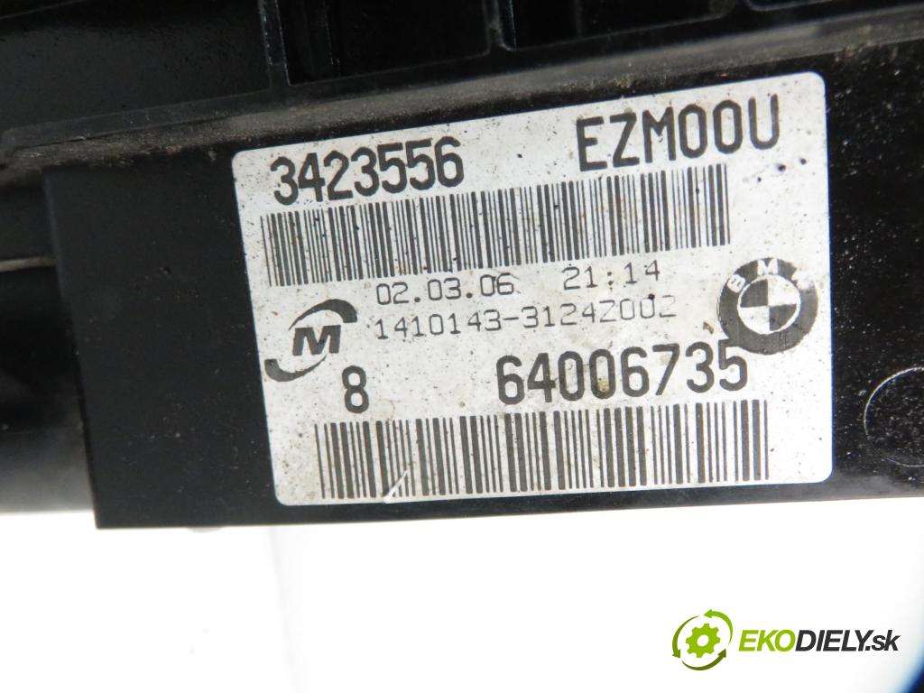 BMW X3 (E83) SUV 2006 110,00 2.0 d 150 - M47 D20 (204D4) 1995,00 chladič vody 3403470