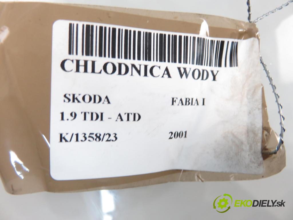 SKODA FABIA I (6Y2) HB 2001 74,00 1.9 TDI PD 100 - ATD 1896,00 chladič vody 652711