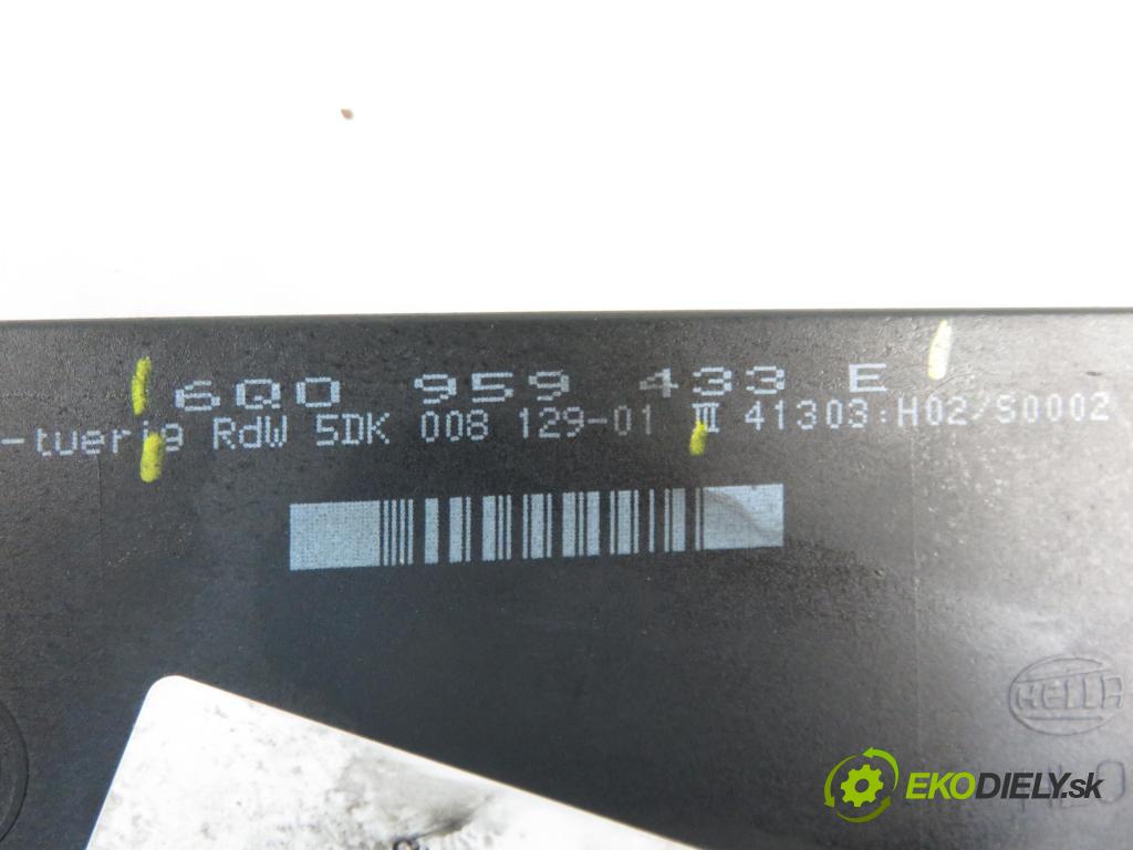 SKODA FABIA I Combi (6Y5) KOMBI 2003 47,00 1.9 SDI 64 - ASY 1896,00 MODUL komfortu 6Q0959433F ; 5DK00812901
