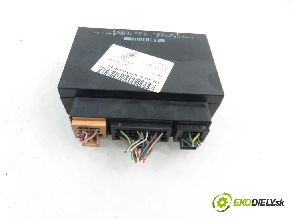 SKODA FABIA I Combi (6Y5) KOMBI 2003 47,00 1.9 SDI 64 - ASY 1896,00 MODUL komfortu 6Q0959433F ; 5DK00812901