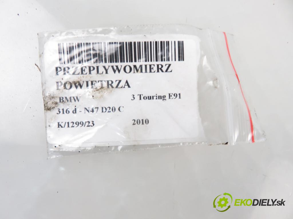 BMW 3 Touring (E91) KOMBI 2010 85,00 316 d 116 - N47 D20 C 1995,00 váha vzduchu vzduchu 8506409 ; 0281006093
