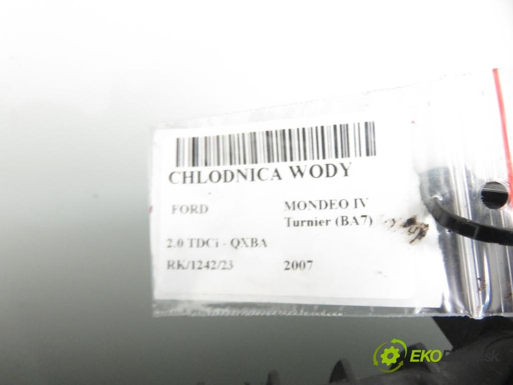 FORD MONDEO IV Turnier (BA7) KOMBI 2007 103,00 2.0 TDCi - QXBA 1997,00 chladič vody