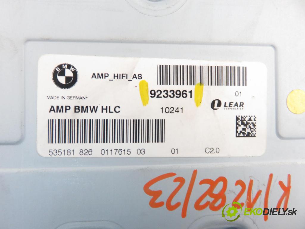 BMW X1 (E84) CROSSOVER 2011 130,00 sDrive 20 d 177 - N47 D20 C 1995,00 Zosilňovač 9233961 (Zosilňovače)