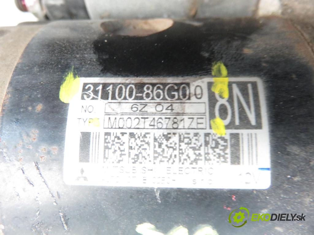 SUZUKI IGNIS II (MH) HB 2007 69,00 1.3 VVT 4x4 94 - M13A 1328,00 Štartér 3110086G00 ; M002T46781ZE (Štartéry)