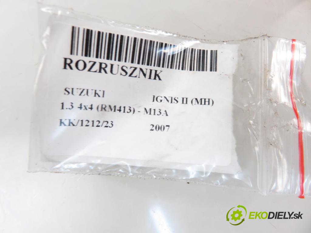 SUZUKI IGNIS II (MH) HB 2007 69,00 1.3 VVT 4x4 94 - M13A 1328,00 Štartér 3110086G00 ; M002T46781ZE (Štartéry)