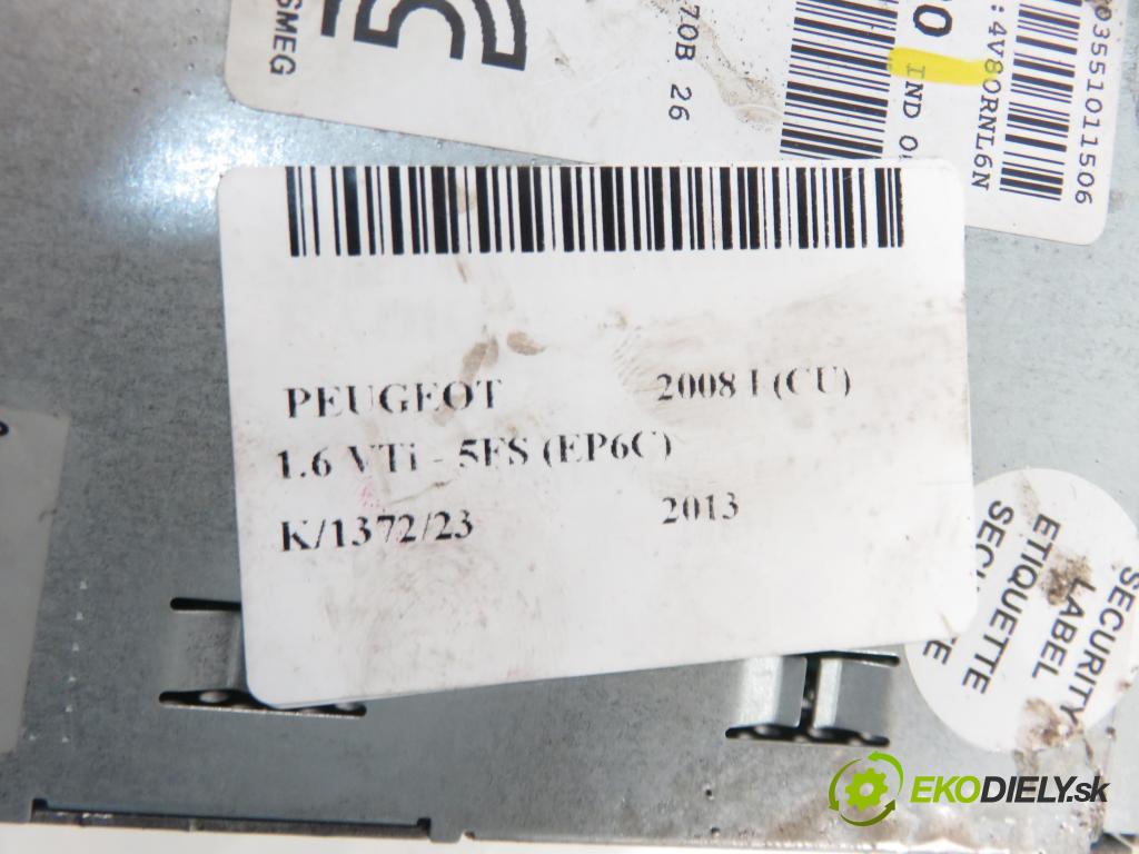 PEUGEOT 2008 I (CU_) CROSSOVER 2013 88,00 1.6 VTi 120 - 5FS (EP6C) 1598,00 RADIO 9806729580