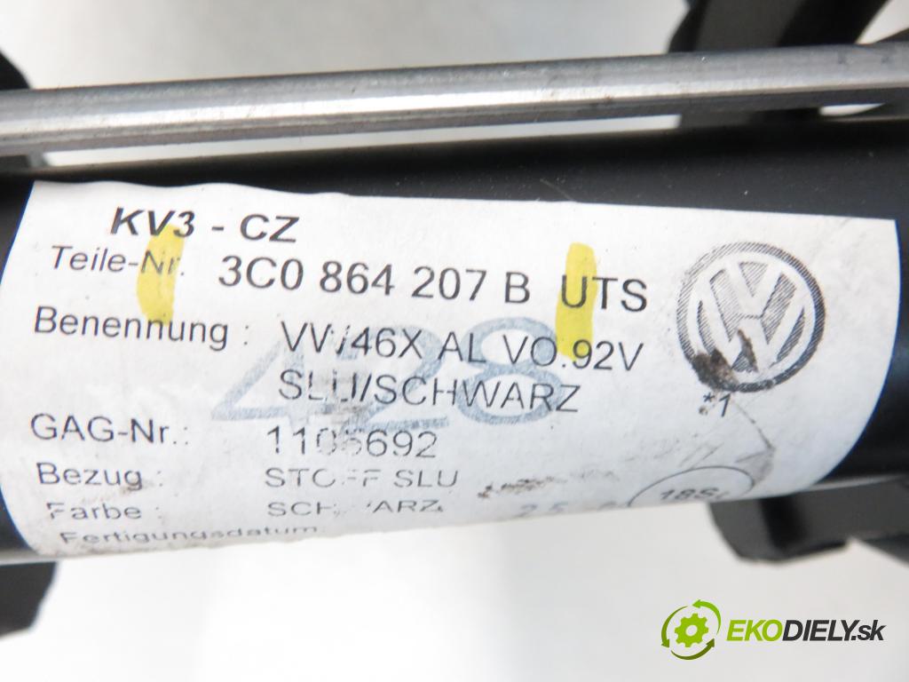 VW PASSAT B6 (3C2) KOMBI 2006 77,00 1.9 TDI - BLS 1896,00 Lakťová opierka 3C0864207B