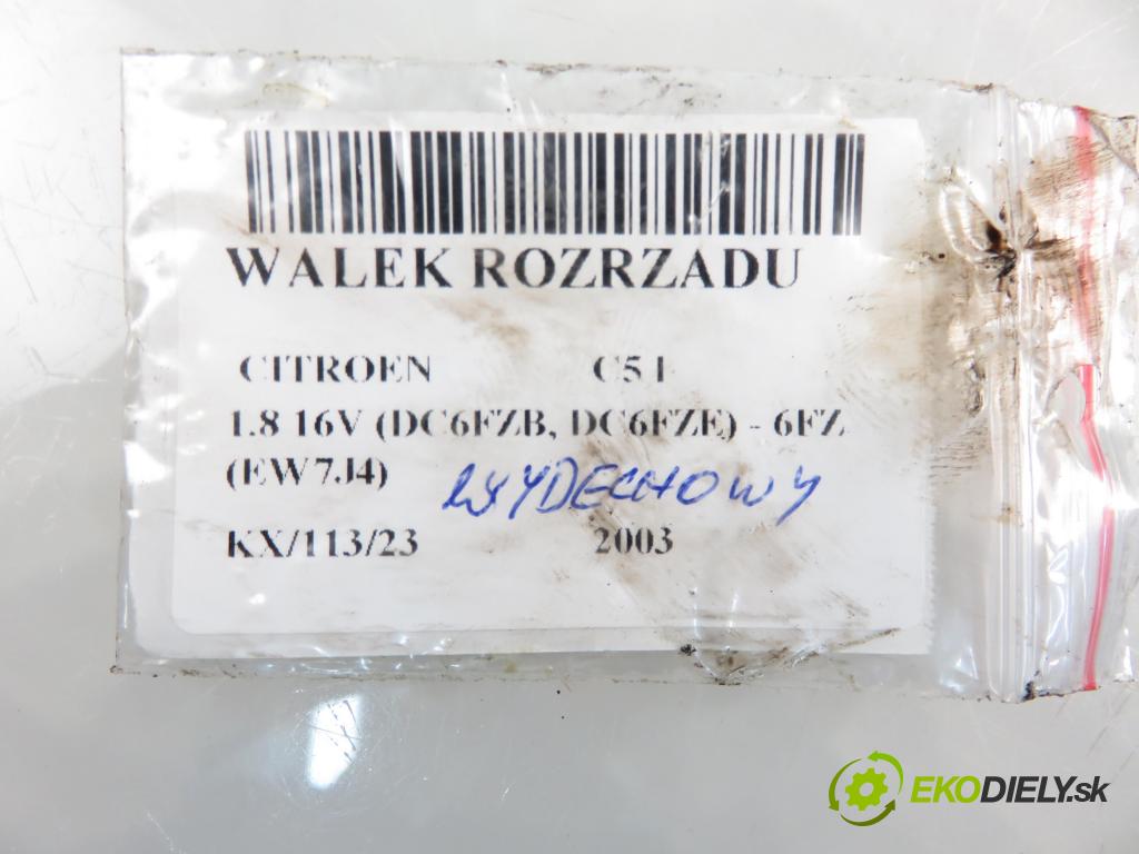 CITROEN C5 I (DC_) LIFTBACK 2003 85,00 1.8 16V (DC6FZB, DC6FZE) - 6FZ (EW7J4) 1749,00 VÁLEČEK VAČKOVÁ HŘÍDEL: