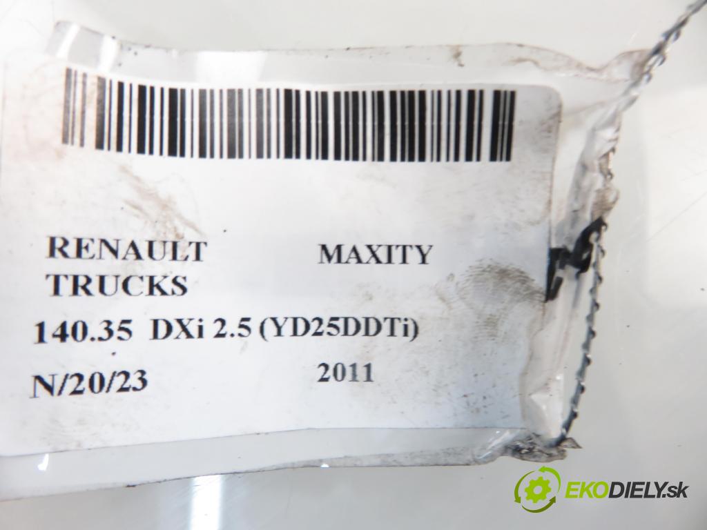 RENAULT TRUCKS MAXITY CHLODNIA 2011 100,00 DXi 2.5 140.35 (YD25DDTi) 2488,00 Rúra intercoolera turba