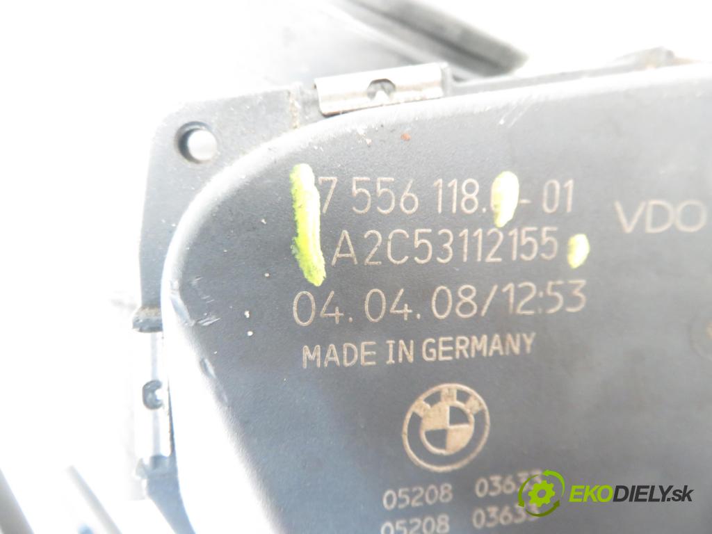 BMW 3 kabriolet (E93) CABRIO 2008 160,00 325 i 218 - N53 B30 A 2996,00 Škrtiaca klapka A2C53112155 ; 7556118 (Škrtiace klapky)