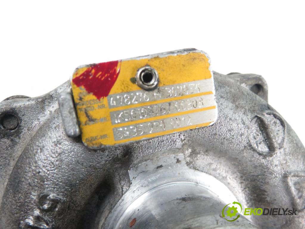 RENAULT SCENIC II (JM0/1_) MINIVAN 2004 74,00 1.5 dCi 1461,00 Turbodúchadlo 54359700012 (Turbodúchadlá (kompletné))