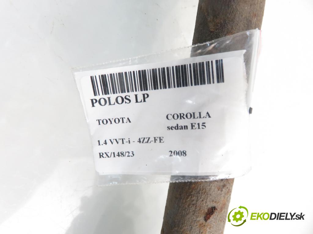 TOYOTA COROLLA sedan (_E15_) SEDAN 2008 71,00 1.4 VVT-i 97 - 4ZZ-FE 1398,00 Poloos LP
