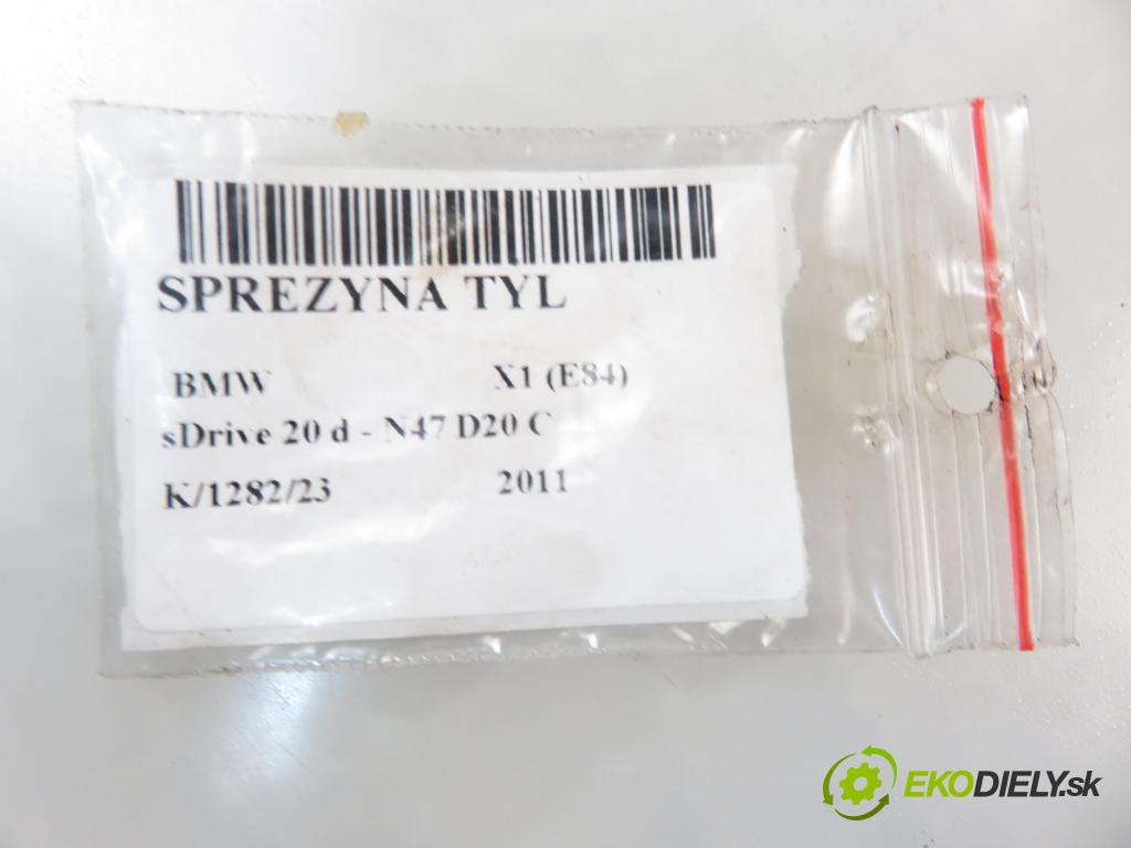 BMW X1 (E84) CROSSOVER 2011 130,00 sDrive 20 d 177 - N47 D20 C 1995,00 Pružina ZADNÉ: