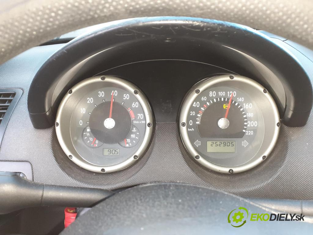VW POLO CLASSIC (6V2) SEDAN 2000 44,00 60 1.4 - ANW 1390,00 Prístrojovka elektrický 6K9920806