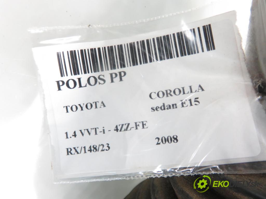 TOYOTA COROLLA sedan (_E15_) SEDAN 2008 71,00 1.4 VVT-i 97 - 4ZZ-FE 1398,00 Poloos PP