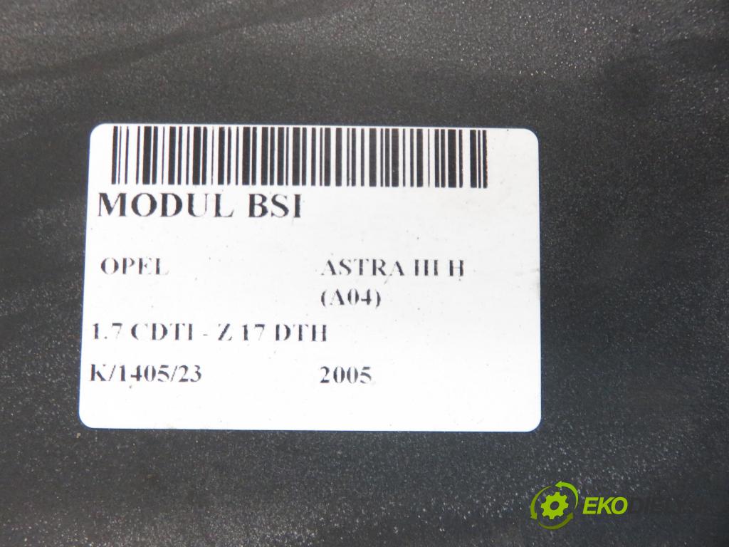 OPEL ASTRA H (A04) HB 2005 74,00 1.7 CDTI 100 - Z 17 DTH 1686,00 MODUL BSI 13181278DP