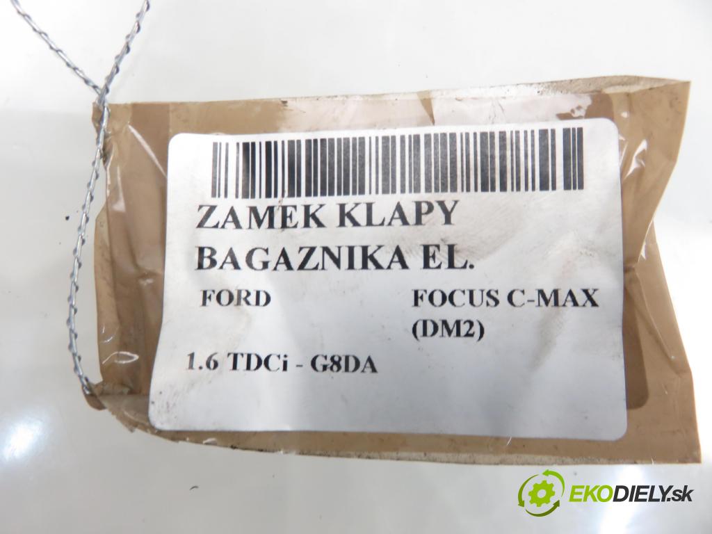 FORD FOCUS C-MAX (DM2) MINIVAN 2004 80,00 1.6 TDCi 109 - G8DA 1560,00 zámok dverí kufor EL. 3M51R442A66AM