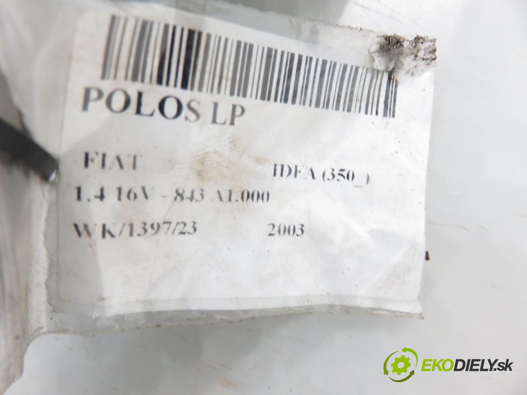 FIAT IDEA (350_) MINIVAN 2003 70,00 1.4 16V 95 - 843 A1.000 1368,00 Poloos LP