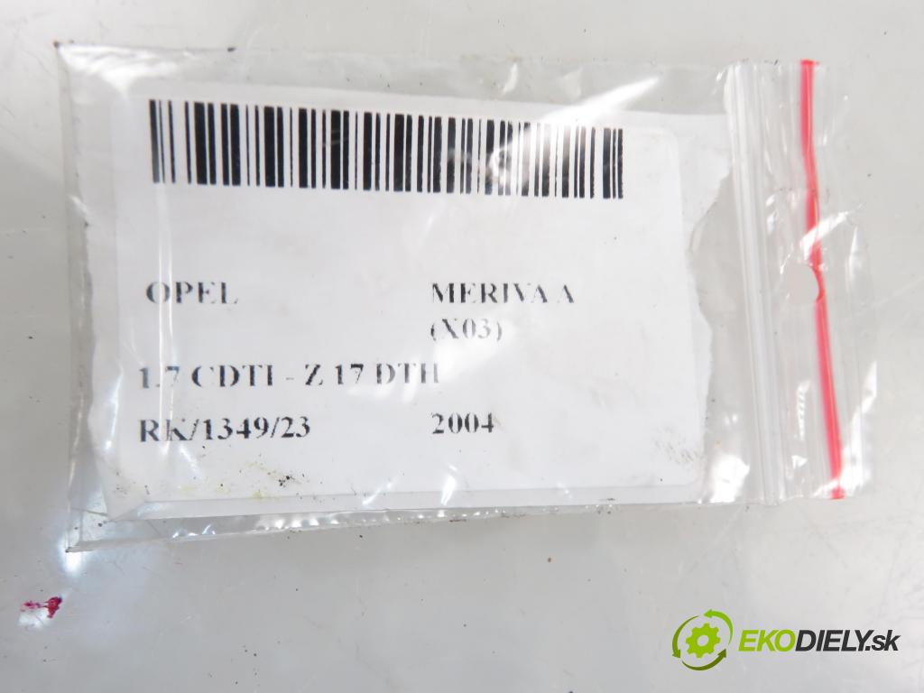 OPEL MERIVA A nadwozie wielkoprzestrzenne (MPV) (X03) HB 2004 74,00 1.7 CDTI 100 - Z 17 DTH 1686,00 Panel kúrenia KLIMATRONIK 013132388