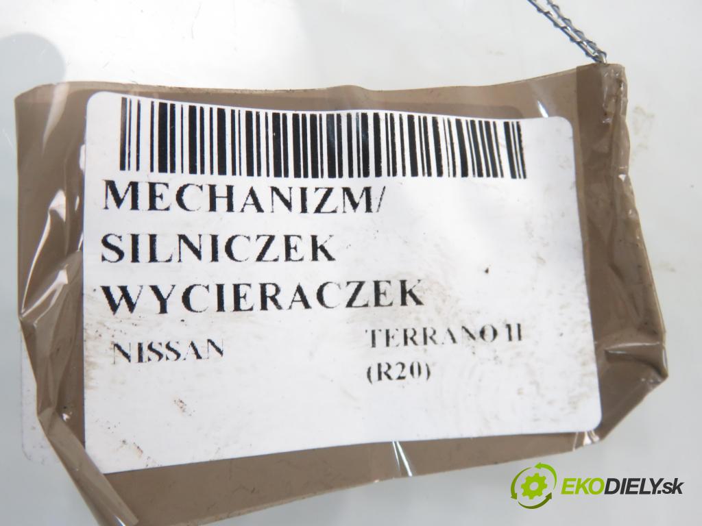 NISSAN TERRANO II (R20) TERENOWY 2005 92,00 2.7 TDi 4WD 125 - TD27TI 2664,00 motorek stěračů PŘEDNÍ: 0390241185