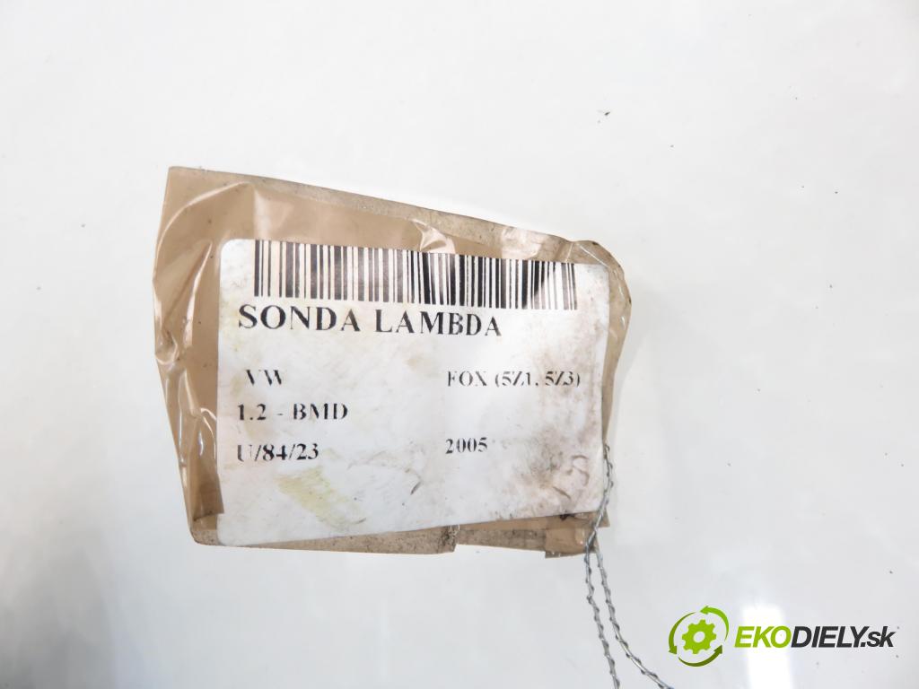 VW FOX (5Z1, 5Z3) HB 2005 40,00 1.2 - BMD 1198,00 sonda lambda 03D906265A (Lambda sondy)
